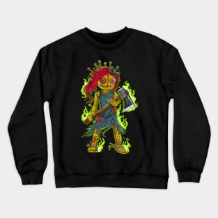 Halloween Voodoo Doll Crewneck Sweatshirt